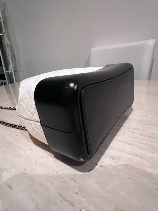 Chanel White Gabrielle Backpack Authentic Small Size RARE in this condition main image 11